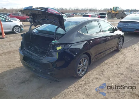 2018 Hyundai Elantra Sel from USA, damaged, VIN 5NPD84LF6JH238859